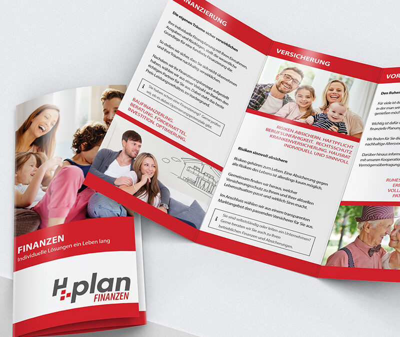 Flyer Design – Hplan Finanzen
