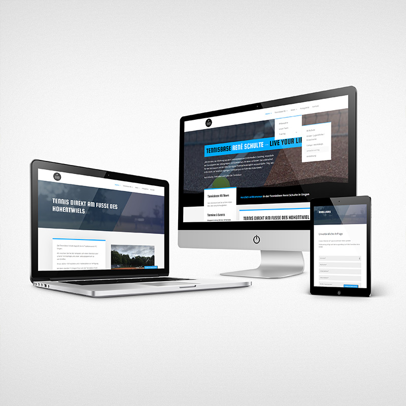 Webseite – TennisBase René Schulte