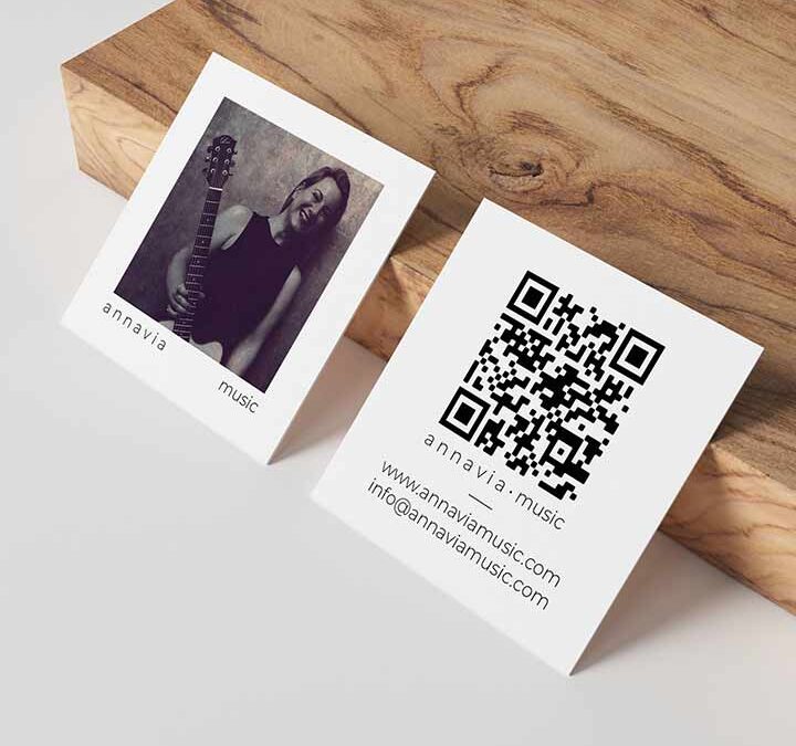 Visitenkarten Design – Annavia Music